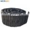 Mitsubishi BD2G Track assy for Bulldozer undercarriage parts
