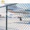 High quality chain link fence black post and chain link fence black mesh