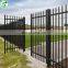 6 ft tall durable steel fence decorative garden fence security fence