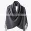 Basic Plain Cashmere Pashmina Shawl Wrap with Tassels