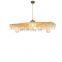 Chinese Bamboo Chandelier Japanese Tatami Rattan Bamboo Woven Pendant Light Restaurant Decoration Lighting