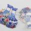 Blue And White Porcelain Embroidery Patch