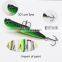 WeiHai Wholesale 3D Eyes Top Water Fishing Lures Hard Plastic Popper Floating Fishing Lure