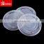 Paper Cold Cup PS Plastic Lid for Cold Cup With Straw Hole