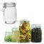 Multifunctional Glass Airtight Sealed Canister, Cheap Food Safety Glass Jar Clip, Round Shaped Apothecary Jar With Lid