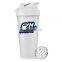 Wholesale popular Bpa Free Gym Plastic manual PP protein gym protein shaker bottle with oem private label