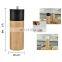 Natural Wood Pepper Mill and Salt Grinder Set pepper mill kit Manual Wooden Rotor with Adjustable Coarseness