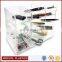 Acrylic 4-Shelf Office Supply Organizer Storage Drawer Case