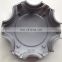 Sliver Dark Grey Customized ABS Plastic 140MM Car Wheel Hub Center cap
