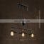 Vintage Farmhouse Decor Pendant Light Retro Amber Chandelier Lights Fixture For Restaurant Home Bar