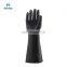 Black Kitchen Dishwashing Laundry Waterproof Household Cleaning Latex Silicone Heavy Duty Rubber Gloves