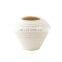 Custom LOGO Nordic Crafts Art Simple White Wedding Vases Ceramic Vase Pot Home Living Room Decorations