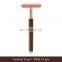 Single Blade Face Bamboo Safety Razor Wooden Rose Gold Shaving Safty Razor