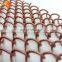 Manufacturer Direct Supply  Endurable Aluminum Customization Colorful Decorative Chain Link Curtain Mesh
