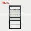Thailand construction 6mm thickness glass powdercoat aluminum hung window factory price
