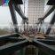 municipal large span steel structure portable bailey skywalk pedestrian bridge crossing river bridge