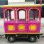 Tour Trackless Road Electric Sightseeing Big Tourist Train for sale