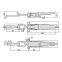 Metal Buckle Lock Truck Trailer Body Clamp Van Truck Spring Toggle Latches