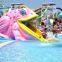 Water park children splashing skits