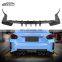 G87 M2 TK Style High Quality Dry Carbon Fiber Rear Diffuser Rear Bumper Lip Separator For BMW G87 M2