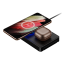 Magnetic absorption wireless multifunctional 15w car wireless charger stand for mobil phone