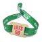 Golden Supplier NFC Event Bracelet Eco-friendly Identification RFID Wristband With Wooden/PVC Card