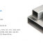 Mirror/Ba/2b Bright Polished 201 202 210 Stainless Steel Square Tube Industrial Stainless Steel Square Pipe