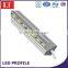 extrusion aluminium led lighting profile for cabinet