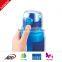 2016NEW 500ml/16oz Foldable Water Bottle With PP Grab, One-touch Lid, Silicone Sports Bottle BPA Free
