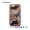 Factory supply tpu phone case for iphone with camouflage pu leather