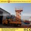 High quality hydraulic vehicle mounted scissor lift platform/truck mounted scissor lift LHSJCC0.3-8