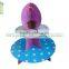 Customized Wave Point Rotation Cardboard Cupcake Stand Display