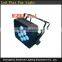 wireless dmx and battery rgbwa led falt par, 9x15w RGBWA led flat par, multifunctional led flat par