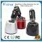 Universal Mini Dual Usb Car Charger with 5v 3.1A Output For Free Logo Printing
