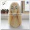 Wholesale natural wave 100% virgin human hair long blonde human hair wig