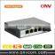5-Port PoE Switch with 4 High Power PoE Ports and 1 SC Fiber Port for IP camera.IEEE802.3at.