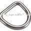 Hot sales Stainless Steel AISI 316 304 D Ring Nose Ring in Rigging Snap Hook