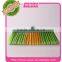 Plastic Broom Bracket Sweeping Brush with 1.2m plastic handle,VC111