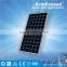 EverExceed 160w 156*156 Monocrystalline Solar Panel made of Grade A solar cell with tempered glass certificated by TUV/VDE