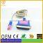 Hot sale black USB parallel USB cable usb plug male to male for HDTV computer monitor projector