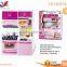 Cute Kids Children Kitchen Cooking Cool Pretend Cook Cookware Pots Cabinet Toy