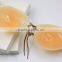 OEM Customized Cheap Nude Silicone Invisible Teardrop Strapless Plus Size Bra