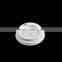 Wholesale 4oz white plastic lid with spout for disposable hot cups or coffee cups