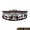 >>hot selling wholesale beaded DIY leather bracelet with X letter /