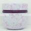 small metal wholesale candle tin box with lid,scented candle in tin box/empty cans tins
