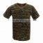 Woodland pattern of digital camouflage t shirts