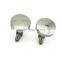 Steel custom made cufflinks blank make custom cufflinks