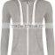 Manufacturer big size sports long sleeve polyester cotton women zipper sweater hoddies