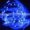 10M 100LED Christmas Fairy Lights Copper Wire LED Starry Lights DC 12V Blue Warm White RGB LED String Light Wedding Decoration