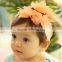 Hot Sale Fashion Style Sweet Baby Kid Girls Flower Lace Headband Infant Soft Elastic Hairband Hairlace Hair Accessories